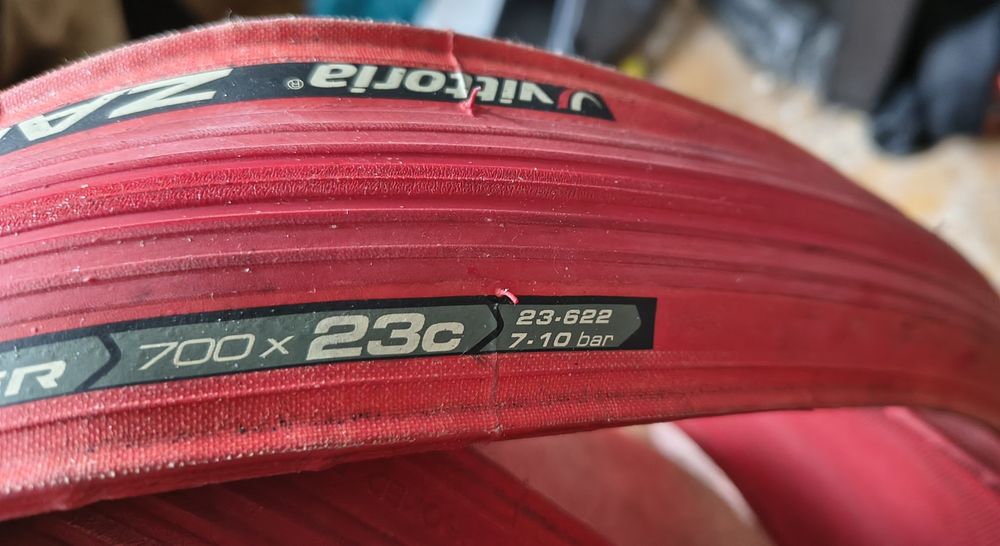 Anvelopă Home Trainer Pliabila VITTORIA ZAFFIRO PRO 700x23 Roșu