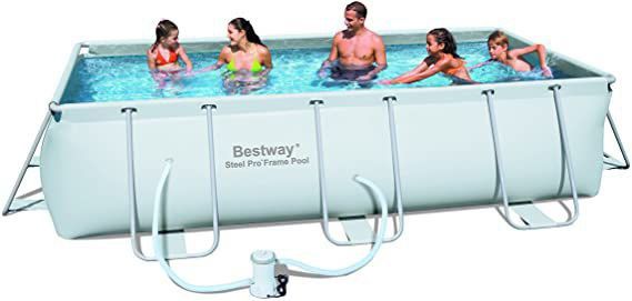 Intex bestway 4x2x122метр каркасный бассейн