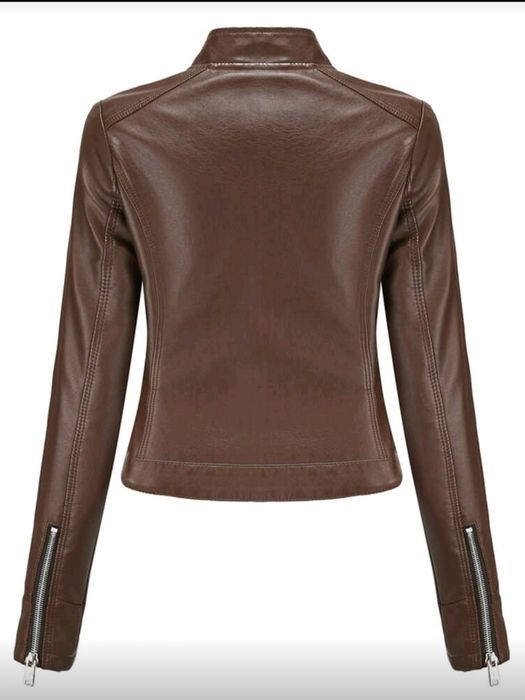 Дамско кожено яке размер М
