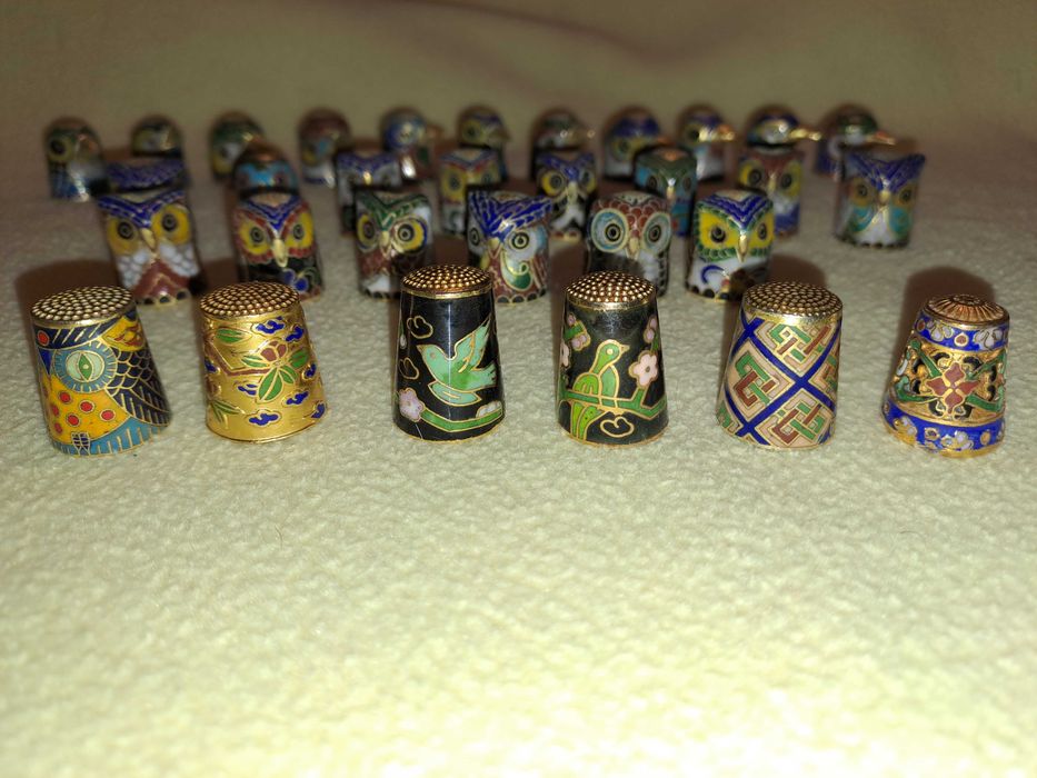 degetar chinezesc cloisonne