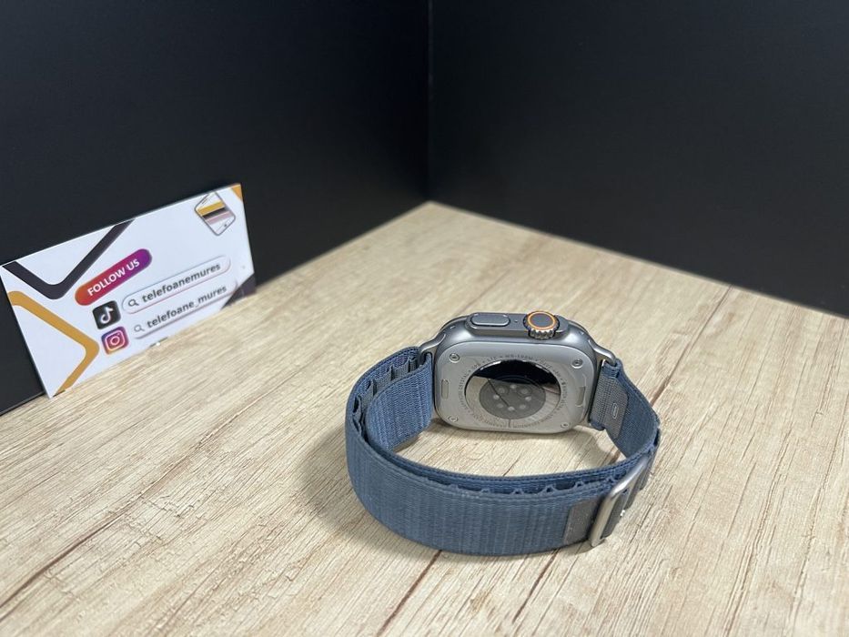 Apple Watch Ultra 2 49mm Natural Titanium Second-Hand Bun 2 ani garanț