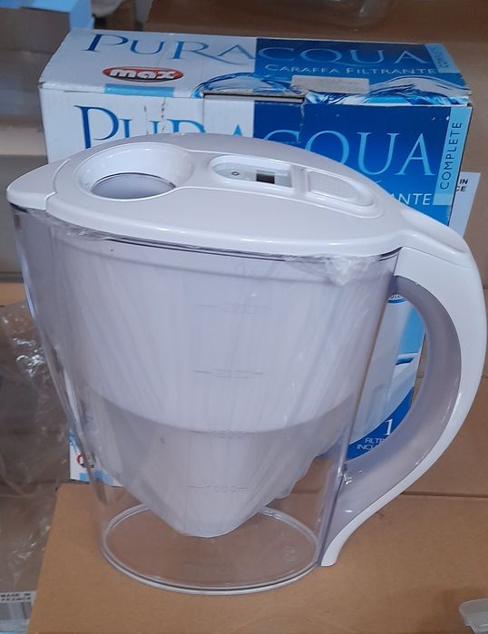 Carafa filtranta 2,5 l cu filtru inclus+set 4 rezerve carafa filtranta