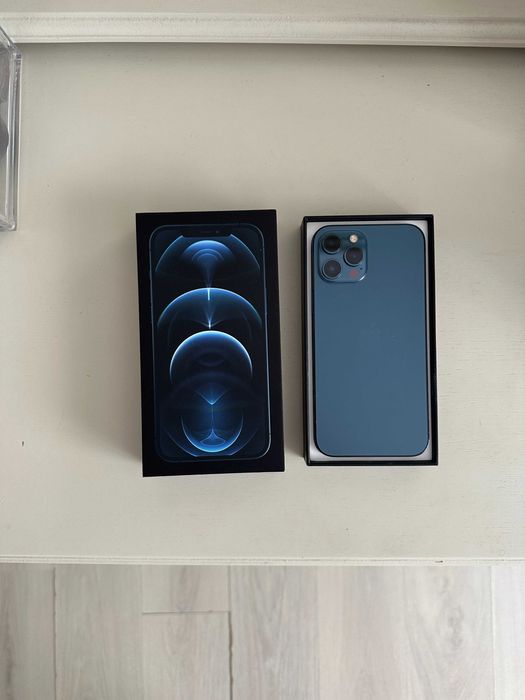 Iphone 12 Pro Max, 128 Gb, Pacific Blue