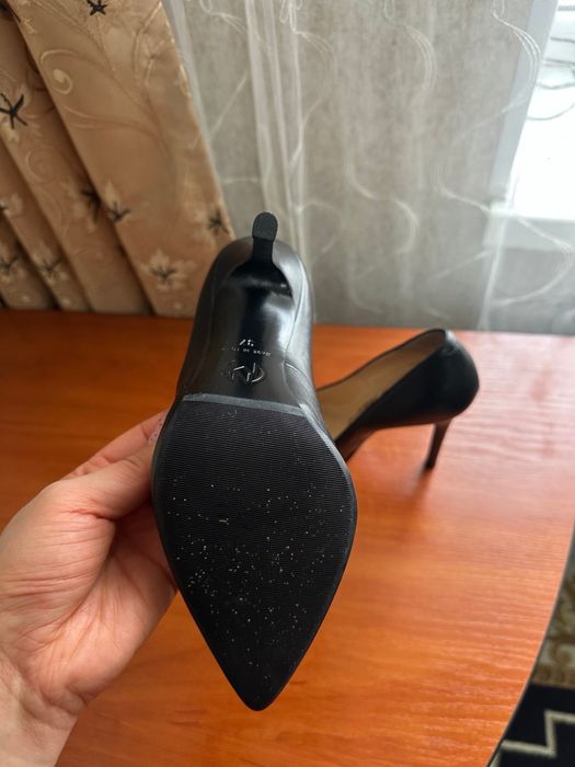 Туфли кожаные, лодочки