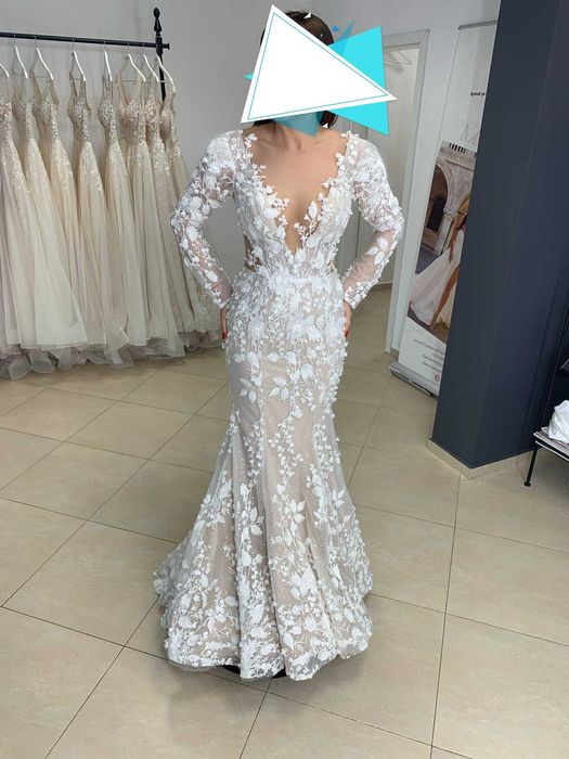 Дизайнерска булченска рокля OKSANA MUKHA