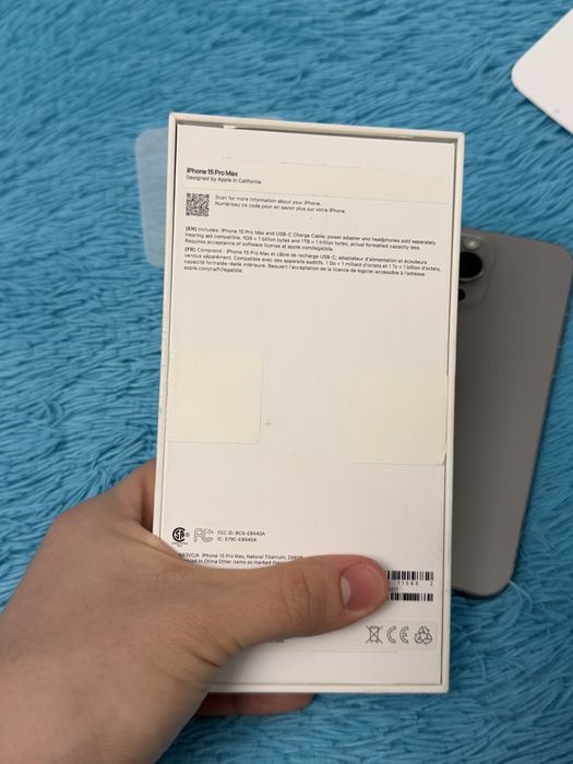 iPhone 15 Pro Max 256 gb Natural Titanium