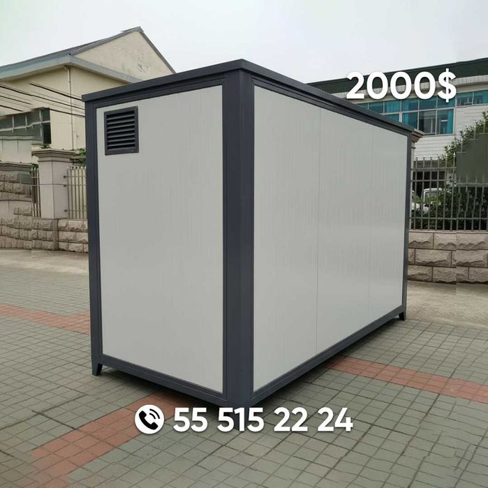 Konteyner & konteyner tualet, xojatxona