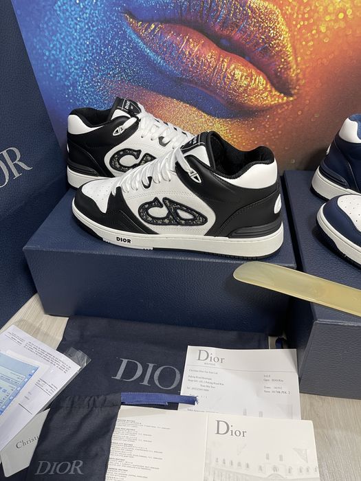 Adidasi Christian Dior piele naturala 100% Full Box colectie noua