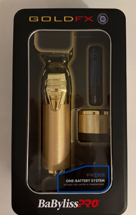 BaBylissPRO FXONE GOLDFX Trimmer FX799G cu lama FX707Z