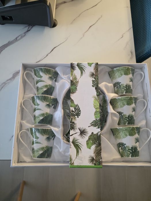 Порцеланов комплект чаши за чай/кафе