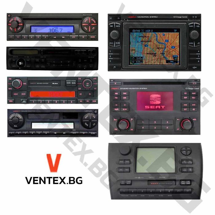 WEFA чейнджър за Seat Ibiza, Leon, Toledo, Arosa с USB и AUX за музика