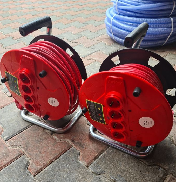 Prelungitor  Rola cu Tambur 20 m 30M / 40M / 50 Metri 3X2.5 - 4 prize