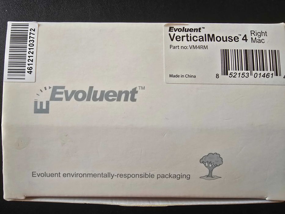 Mouse Vertical Ergonomic Evoluent VerticalMouse 4 - Varianta Mac