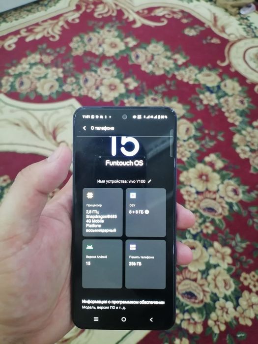Vivo Y100 8/256 xolati yaxshi