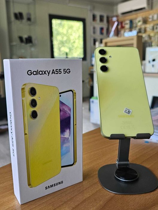 Samsung A55 128 GB - Ca Nou - Factura + Garantie - Husa + Folie cadou