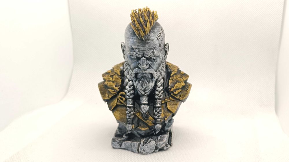 Ръчно изработена 3D принтирана колекционерска фигурка – Воин Викинг / Fantasy Bust