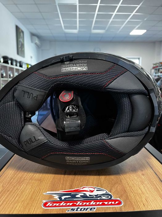 Мото Каска LS  EVO VECTOR 2 EVO CARBON SKIN вградени очила, размер XS 53-54