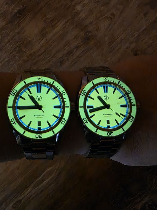 Zelos Swordfish 42mm SS Ember Orange