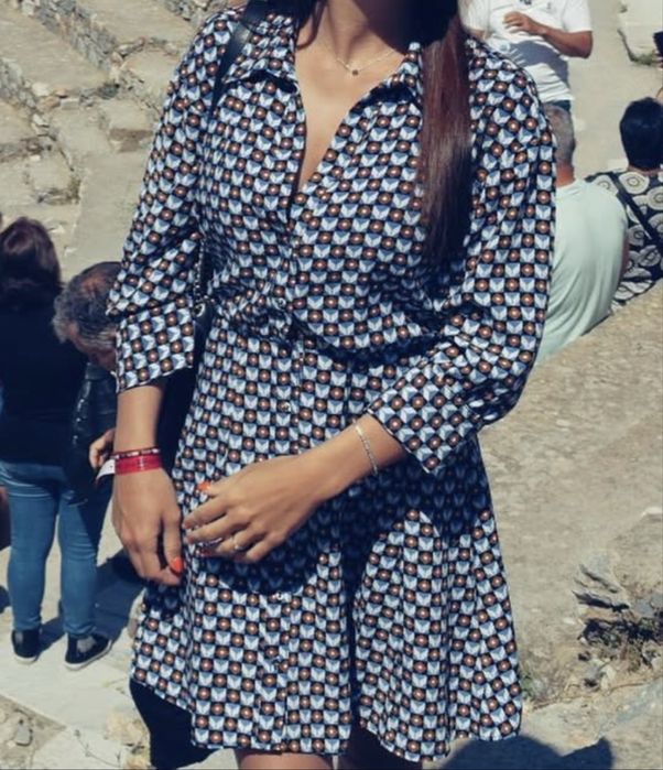 Дамска рокля-риза Zara