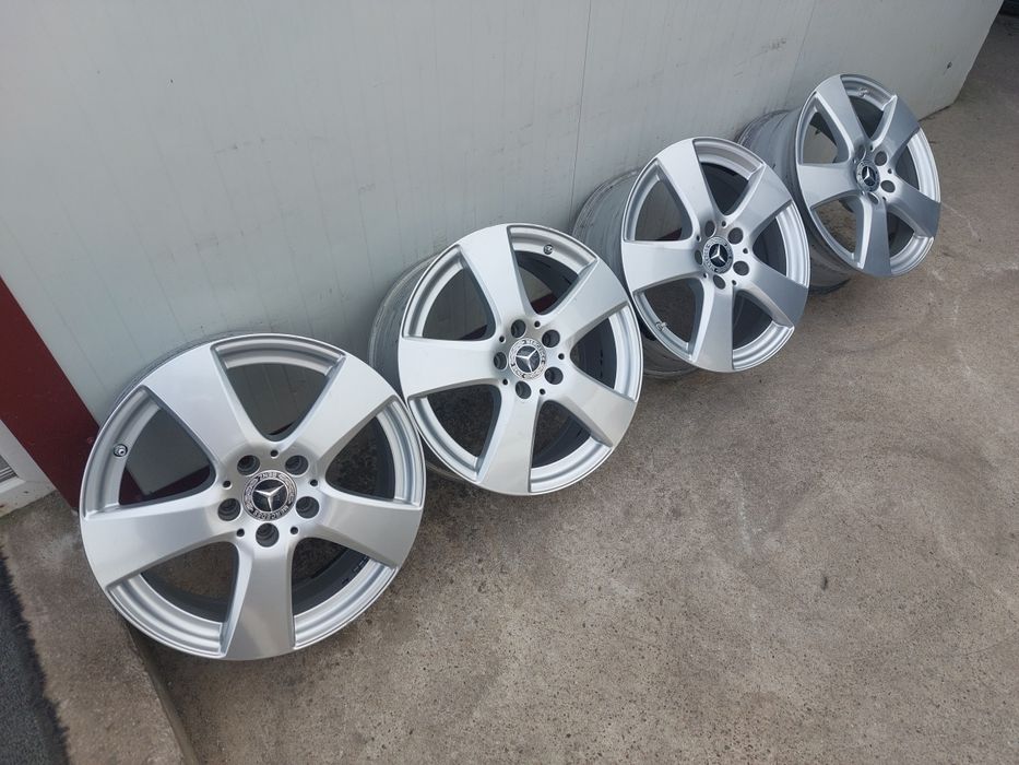 Set jante aluminiu originale r17 / Mercedes Vw Audi Skoda Seat / 5x112