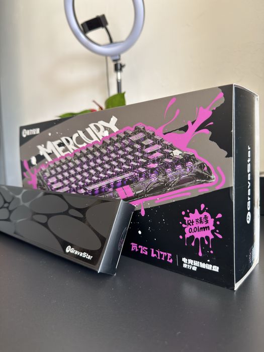 To'plam Gravastar Mercury V75 Lite & Gravastar M2 + keypad + mousepad