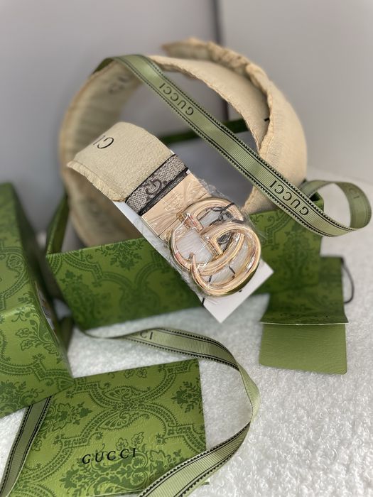 Колан естествена кожа с кутия G*ucc*i