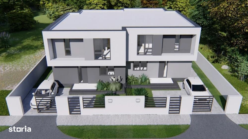 COMSION 0%, Duplex 4 Camere, Cartier NOU, 117 mp, 330mp Teren, SACALAZ
