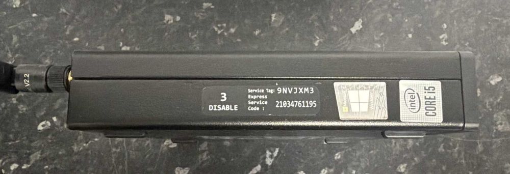 Mini PC Dell 3090 micro, i5-10500t, 8GB DDR4, 256GB ssd, WiFi