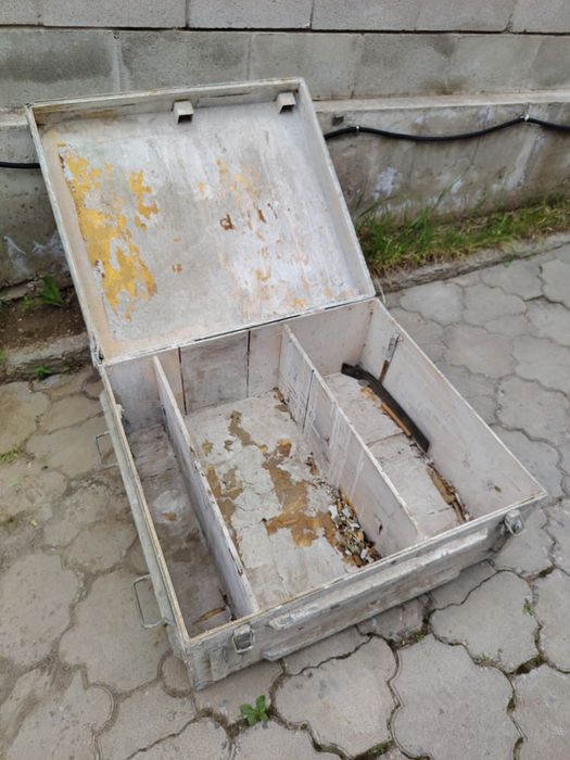 Ящик фанерный, военный