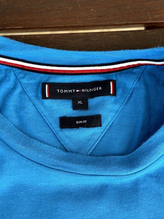 Мъжка тениска Tommy Hilfiger (Slim Fit) - размер L, Отлично състояние