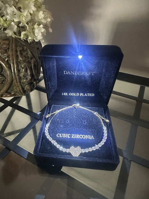 14K Aur bratara placata - cadou pentru ea
