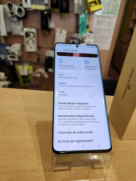 Moto Edge 50 Pro - 512Gb/12+12 - Factura - Garantie - Rate