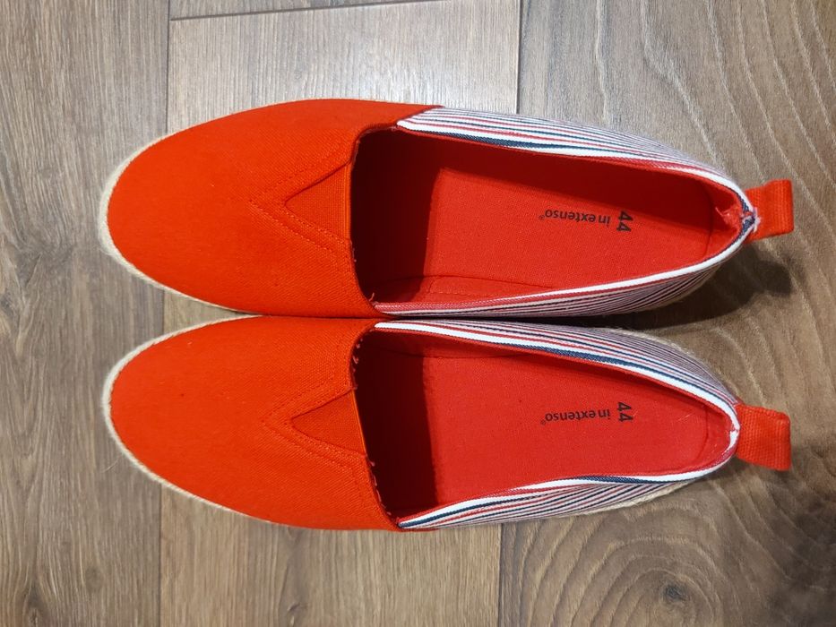 INEXTENSO espadrile barbati noi nr.44 rosii