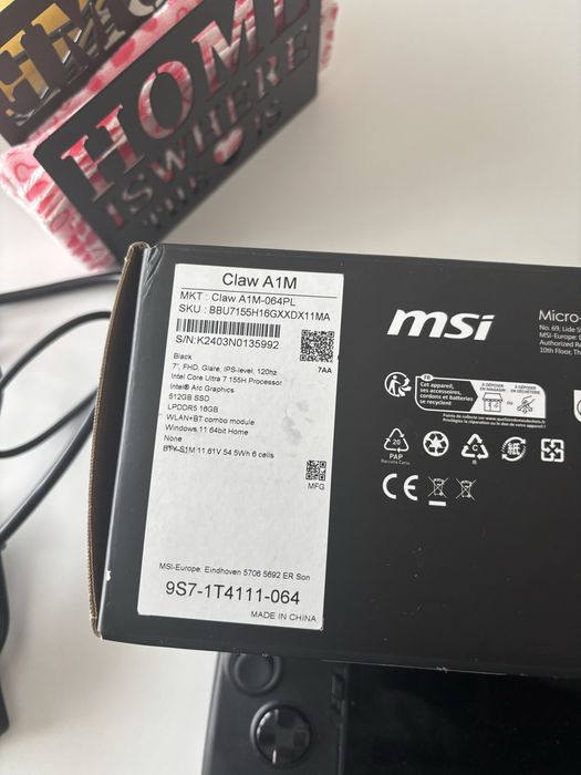 Конзола msi claw 7