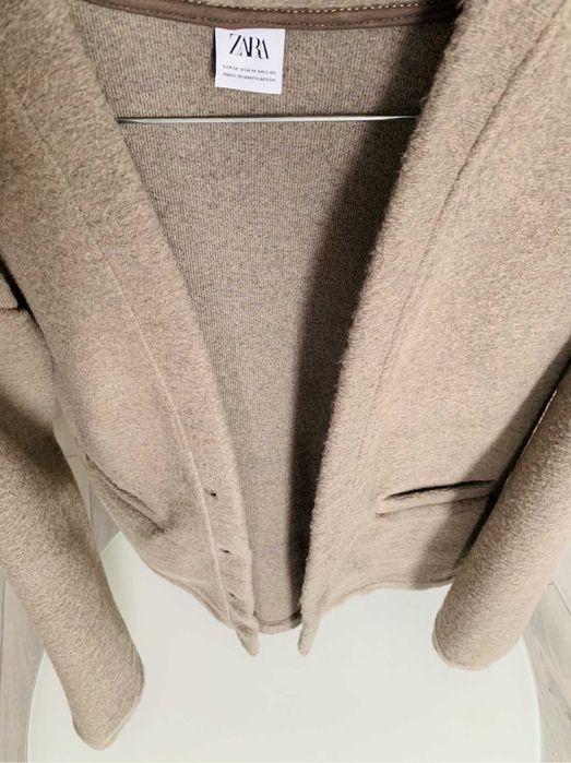 Sacou din Lână ZARA bărbați M, Elegant Luxury, Premium Tailoring, NOU
