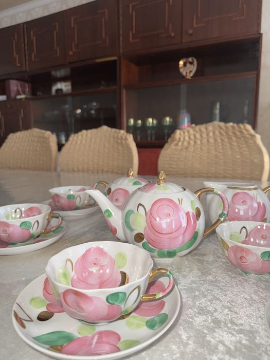 Форфоровый чайный сервиз СССР