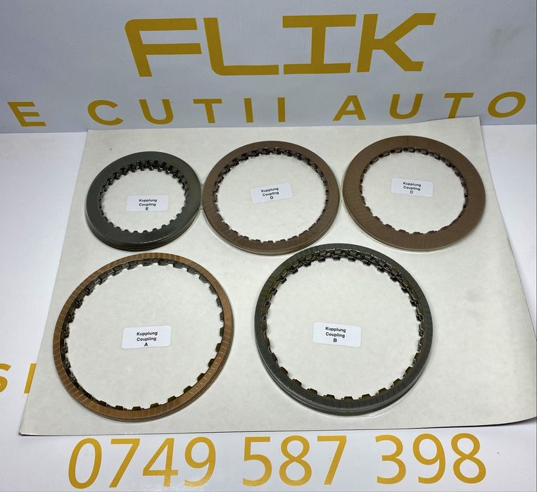 Set discuri frictiune ambreiaje ZF cutie automata 6HP19 6HP21 Audi BMW