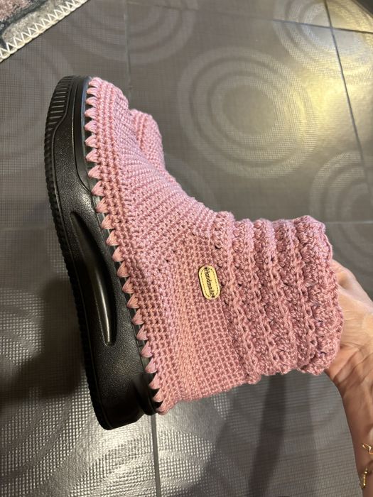 Cizme crosetate de vara