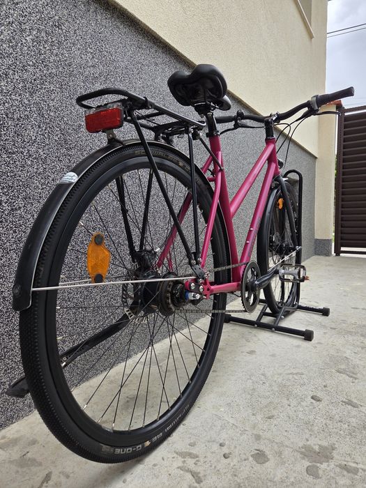 Страхотен градски велосипед Contura Fe 10 - 8 скорости, вътрешни ТОП!