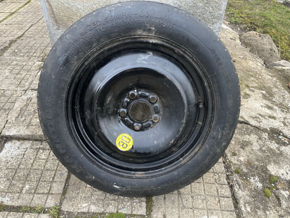 Резервна гума „патерица“ 16" за Volvo/Ford – 5x108 (Като нова!)