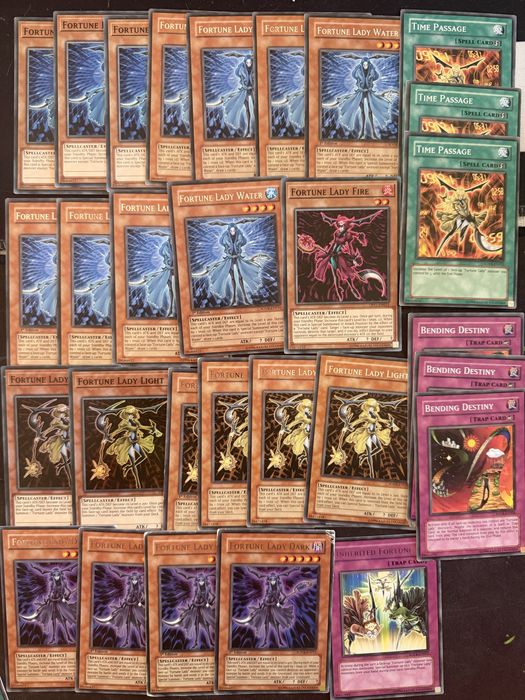 Yugioh Goat & Edison singles (cores)