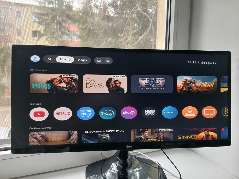 Chromecast Google TV 4K –  telecomandă vocală, Wi-Fi, Bluetooth