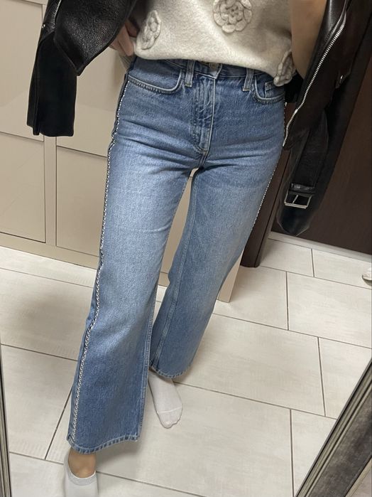 Дънки с капси Манго