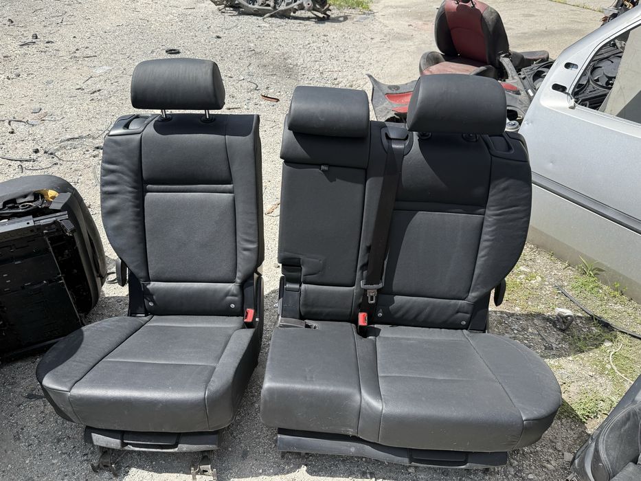 Рекаро Салон Bmw x5 e70 6+1 Трети ред ( Предни, Задни, Трети ред ) ( Седалки Бмв Х5 Е70 ) ( Кожа ел. памет )
