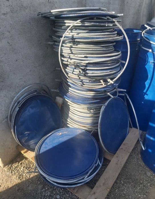 Butoi* butoaie tabla 220 litri cu capac si colier fixare