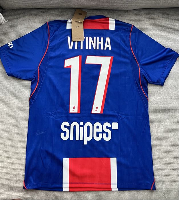 ПСЖ Vitinha #17 и Joao Neves #87 | Цял Футболен Екип PSG 26/27 | Размер L |