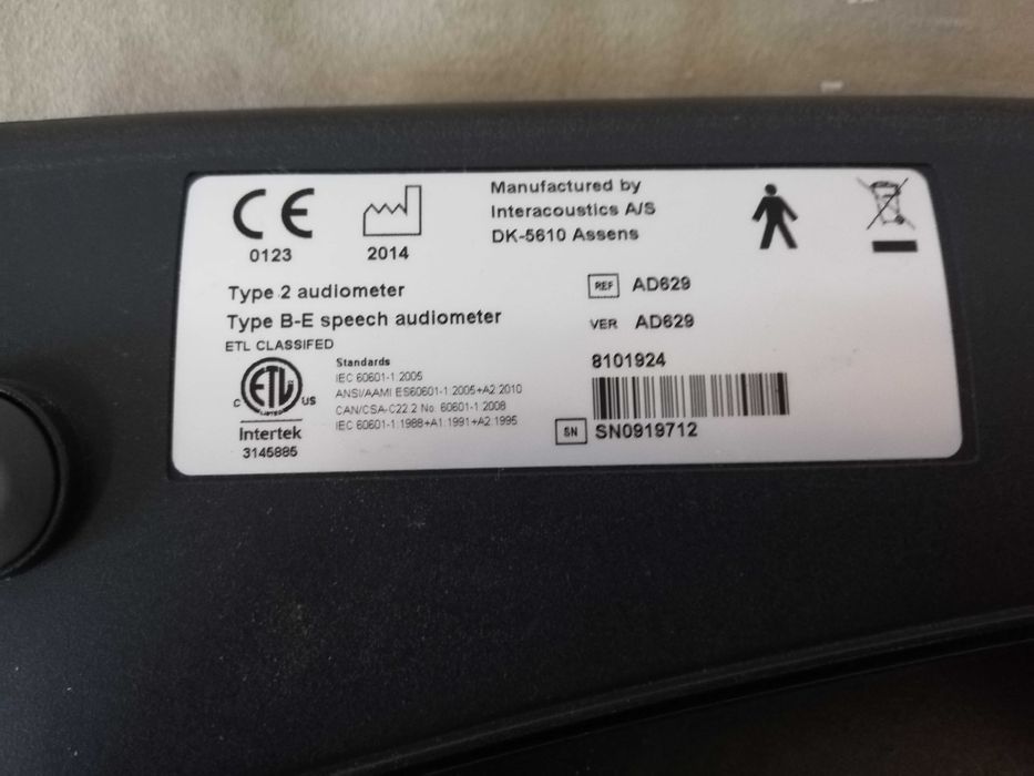 Аудиометър Хибрид AD629 Interacoustics