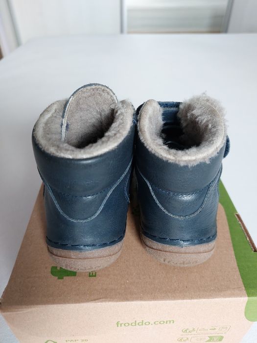 Ghete imblanite Froddo, nr. 24, exterior piele naturala