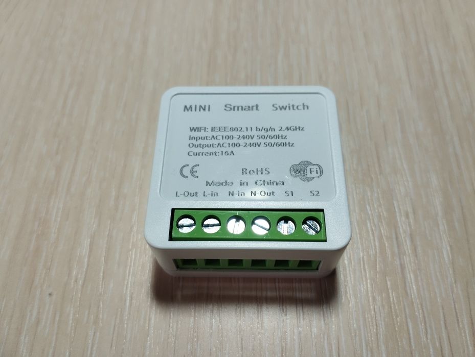 Умное реле Tuya WIFI 16A
