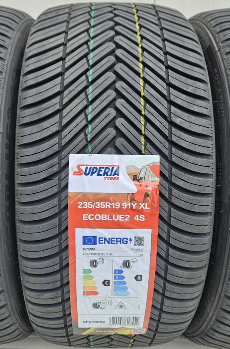 235/35 R19 91y xl SUPERIA  Anvelope all season vara / iarna M+S C/B/68